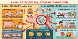 bệnh e.coli trên heo con - uniphavet